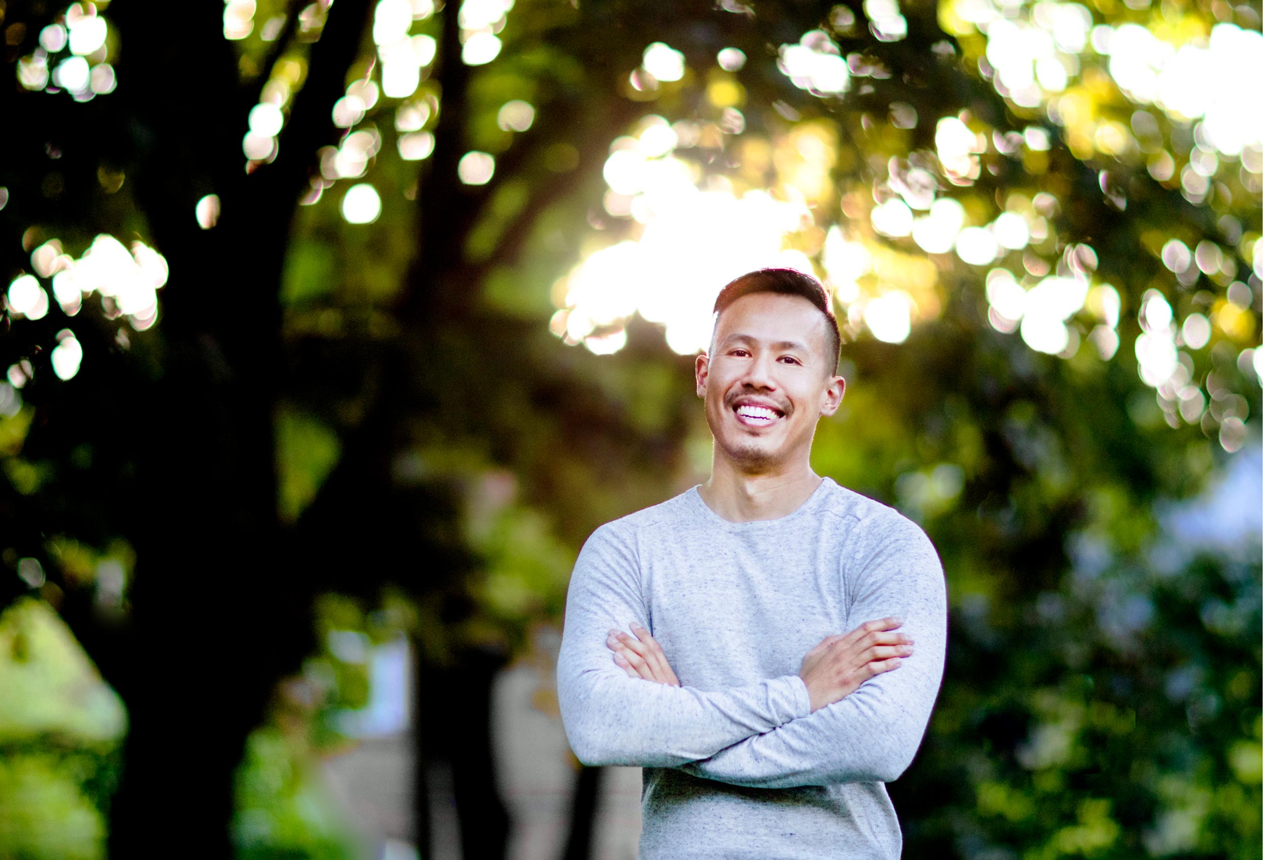 a professional toronto business portrait of youtuber garby koo