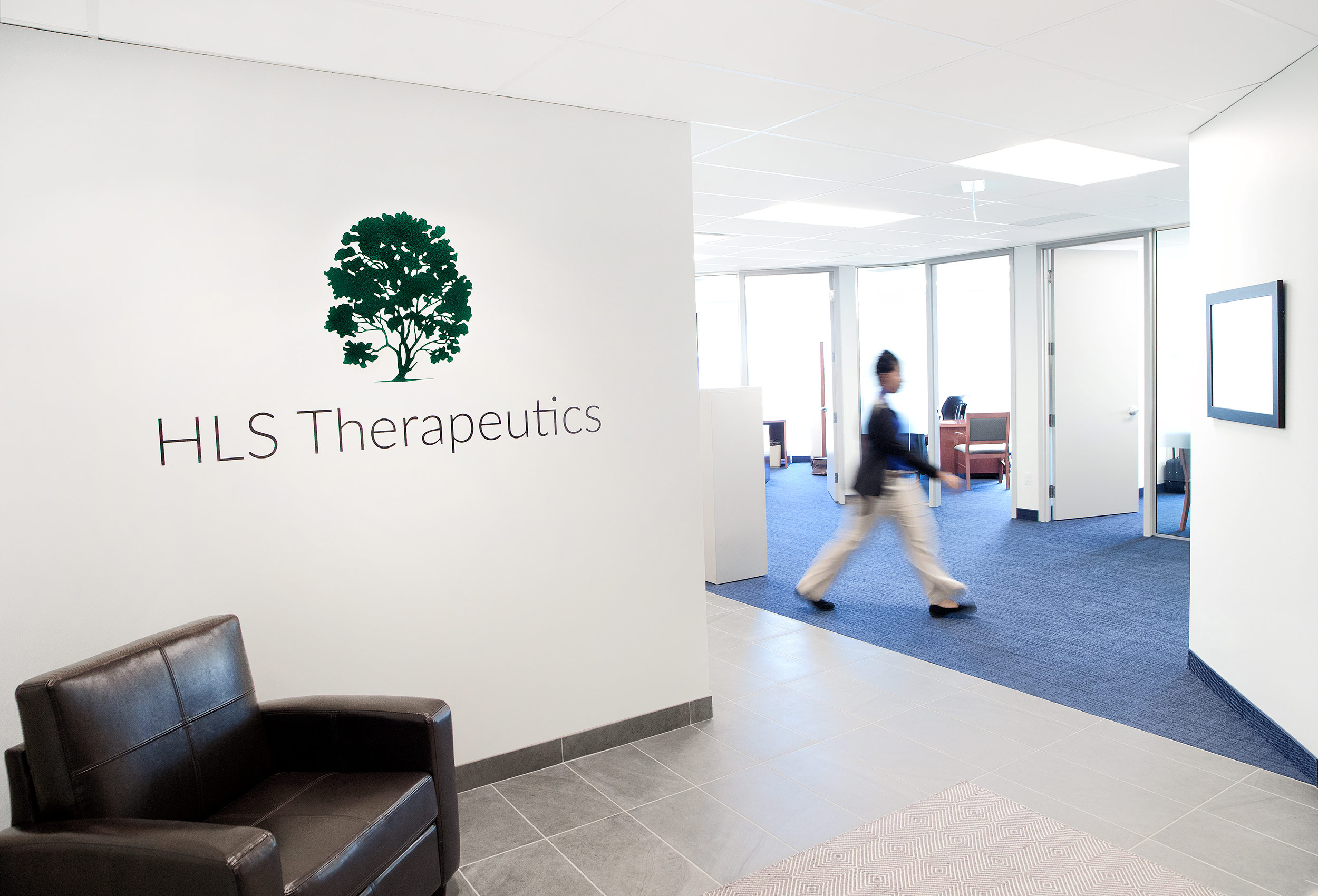 the interior of the hls therapeutics office in etobicoke canada