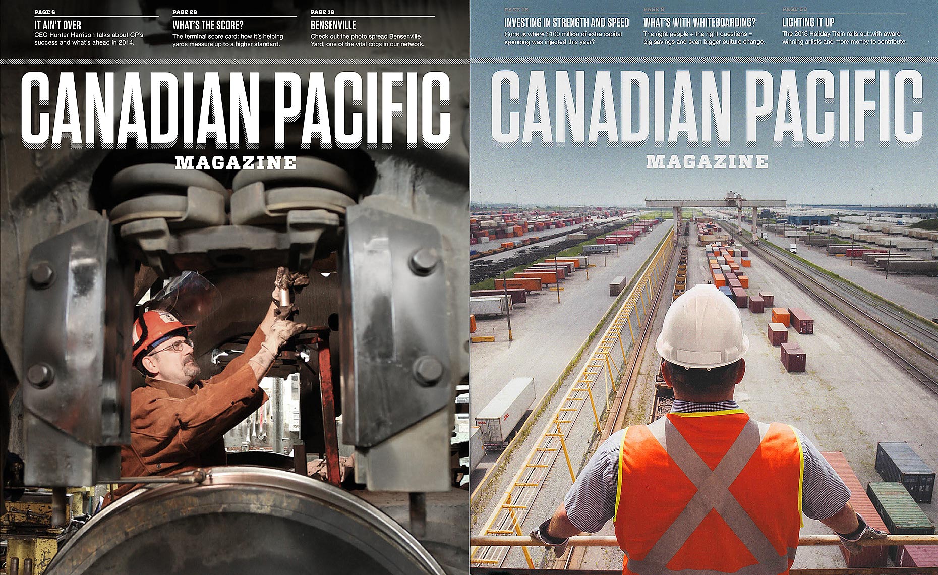 the cp rail industrial intermodal facility in vaughn ontario near toronto
