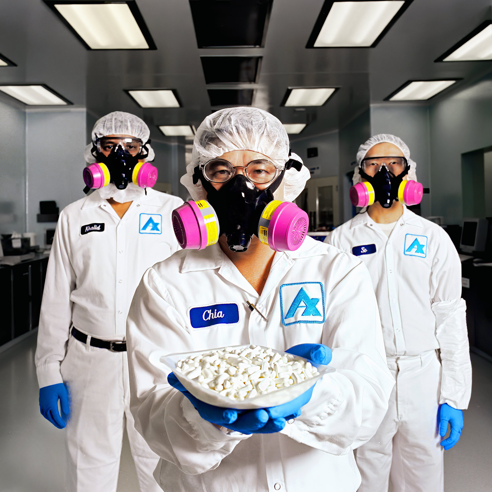 apotex chemists pose for corporate photography at the companies offices in toronto